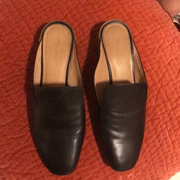 Madewell Shoes - Madewell Black Leather Loafers